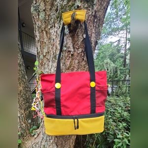 DISNEY MICKEY MOUSE BAG INSULATED COOLER W/ SHOULDER STRAP USED